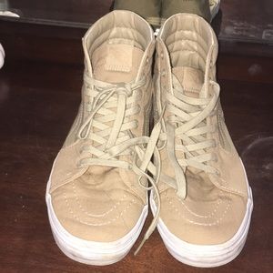 Men’s High Top Tan Vans